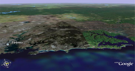 Service Area  Northern Beaches  Google Earth